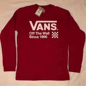 Boys Vans Shirt ~ Size Large